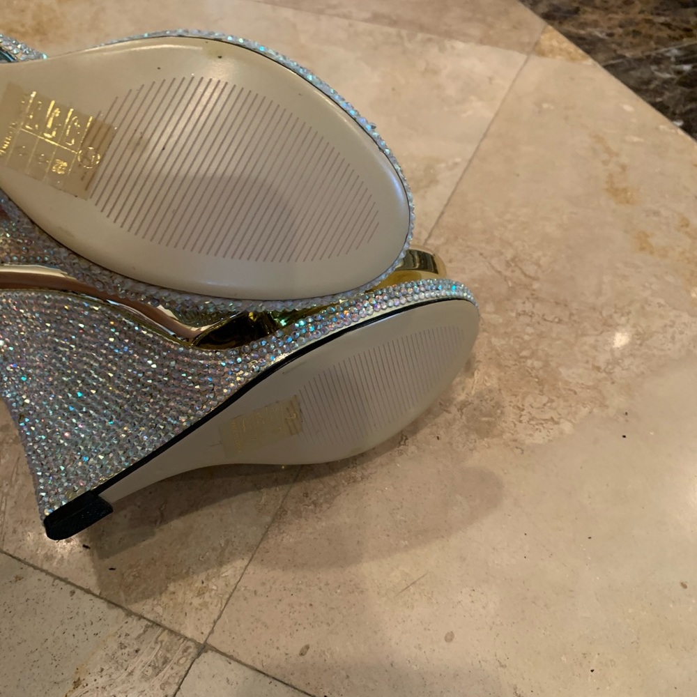 New Pleaser Rhinestone Heels Size 7... - Picture 7 of 7